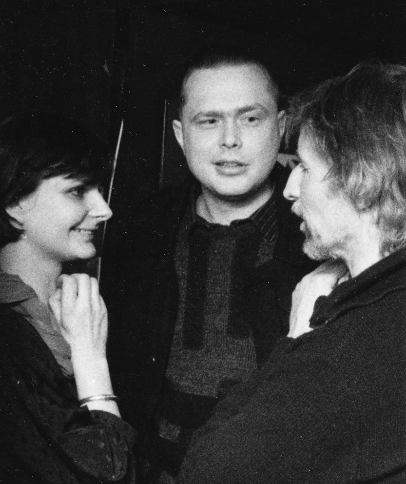 Galerie Oben mit Christoph Tannert und Peter Graf, 1986